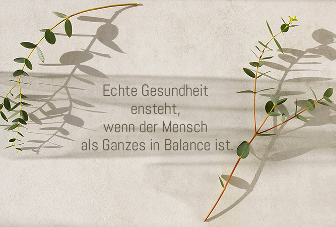 echte Gesundheit